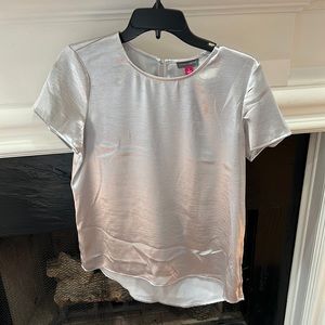 Silver Vince Camuto Top Shirt